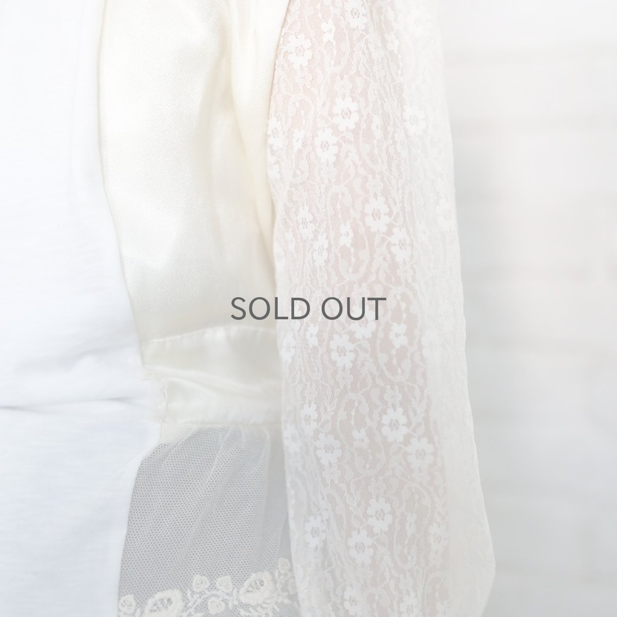 画像8: 【Wiz&Witch】"UNITED" VINTAGE LACE BLOUSE / OS (8)