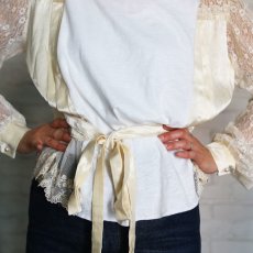 画像5: 【Wiz&Witch】"UNITED" VINTAGE LACE BLOUSE / OS (5)