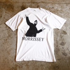 画像1: "MORRISSEY" PRINT ROCK TEE / Mens M (1)