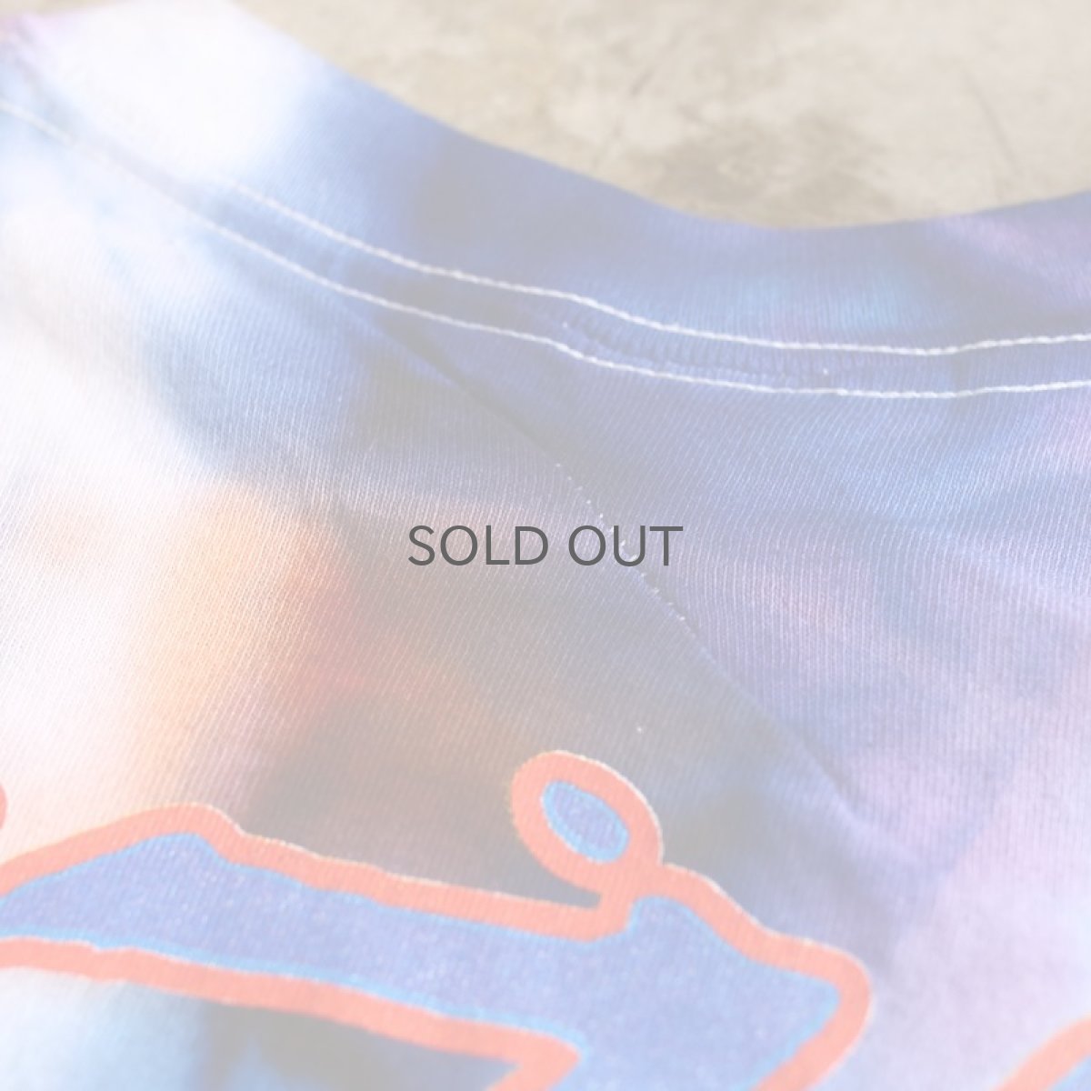 画像6: "yes" TIE DYE ROCK TEE / Men's XL (6)