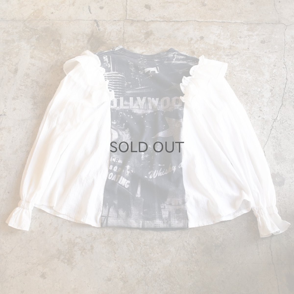 画像2: 【Wiz&Witch】"UNITED" Hollywood TEE / OS (2)