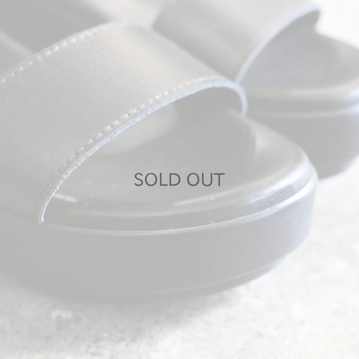 画像3: LEATHER STRAP DESIGN SANDAL / 37 / MADE IN ITALY (3)