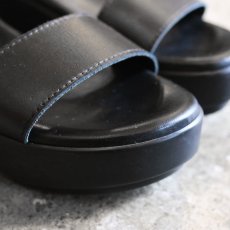 画像3: LEATHER STRAP DESIGN SANDAL / 37 / MADE IN ITALY (3)