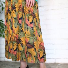 画像3: LEAF DESIGN PLEAT SKIRT / W23~ (3)