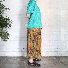 画像5: LEAF DESIGN PLEAT SKIRT / W23~ (5)