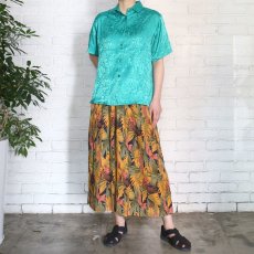 画像4: LEAF DESIGN PLEAT SKIRT / W23~ (4)