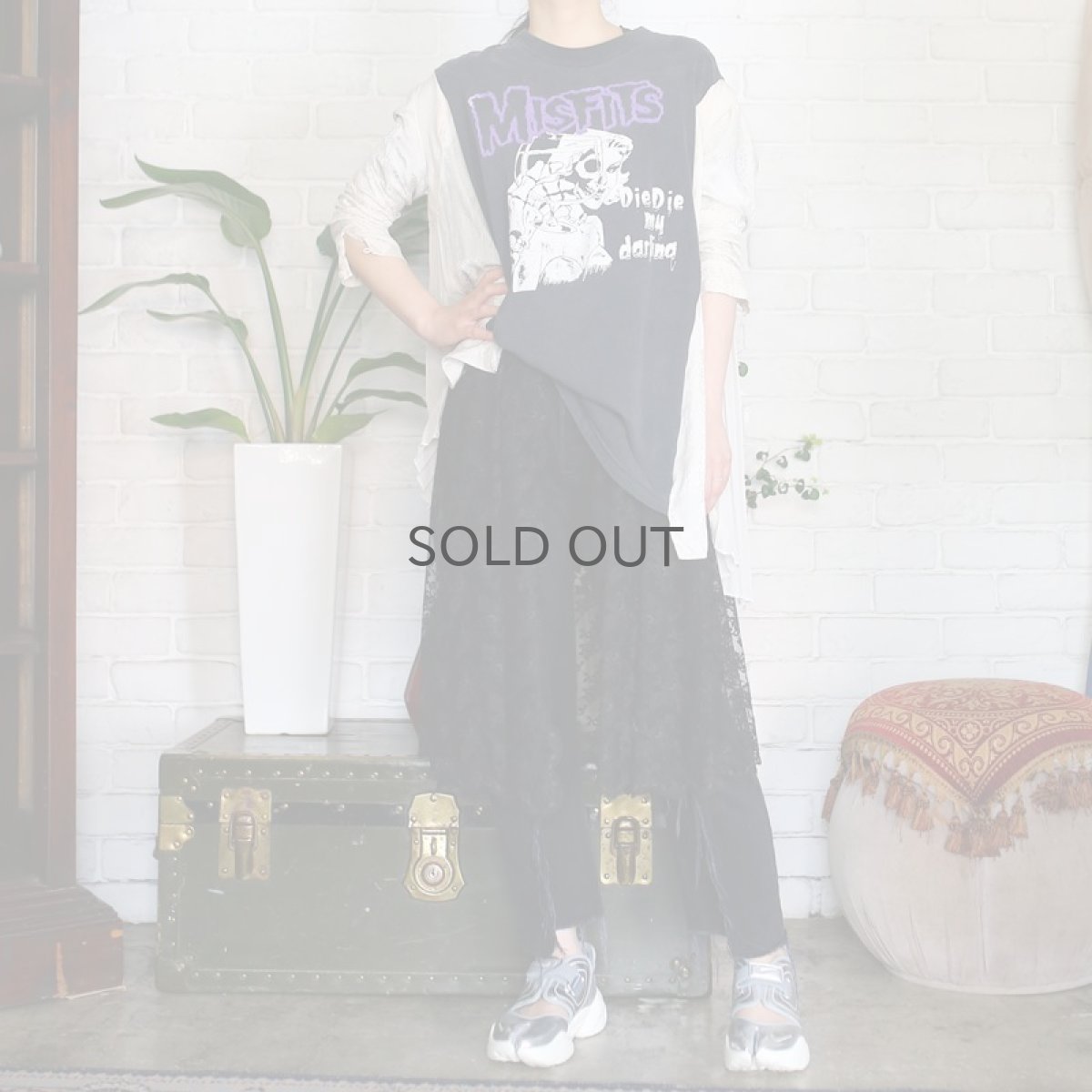 画像2: 【Wiz&Witch】"UNITED" ROCK L/S TEE / OS (2)