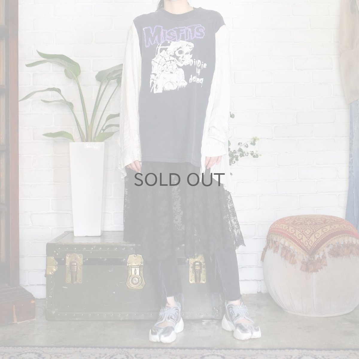 画像3: 【Wiz&Witch】"UNITED" ROCK L/S TEE / OS (3)