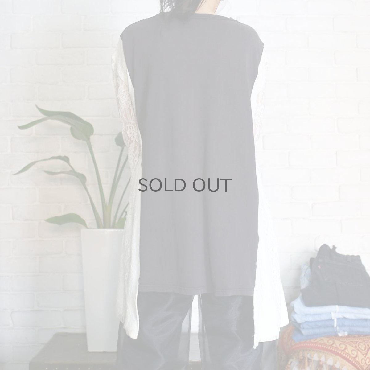 画像3: 【Wiz&Witch】"UNITED" ROCK L/S BLOUSE / OS (3)