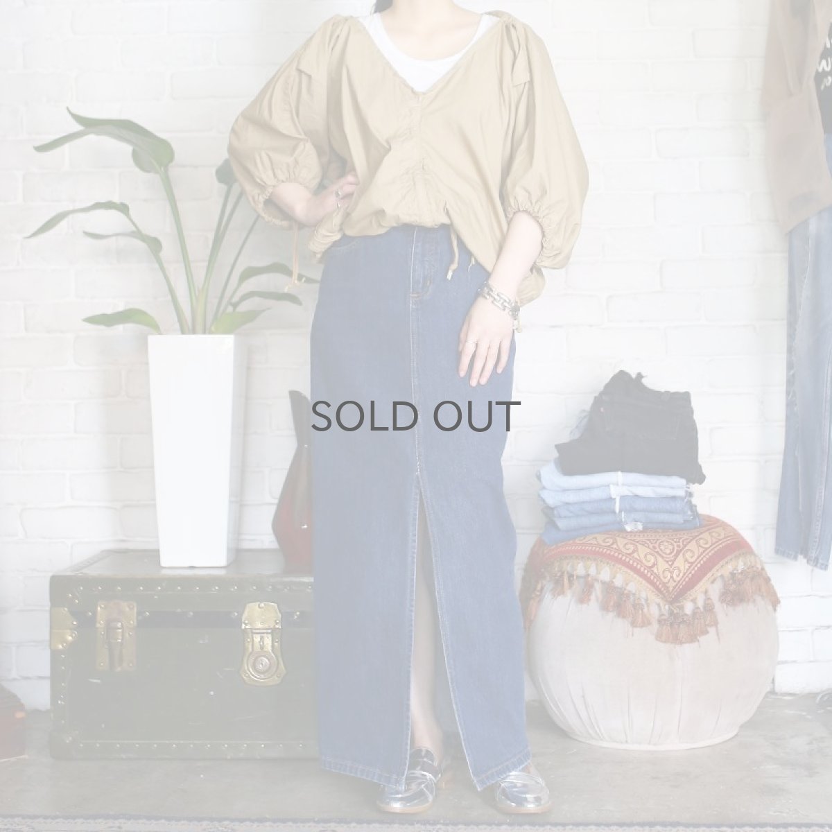 画像2: 【Wiz&Witch】"WEIRD" MILITARY TOPS / OS (2)