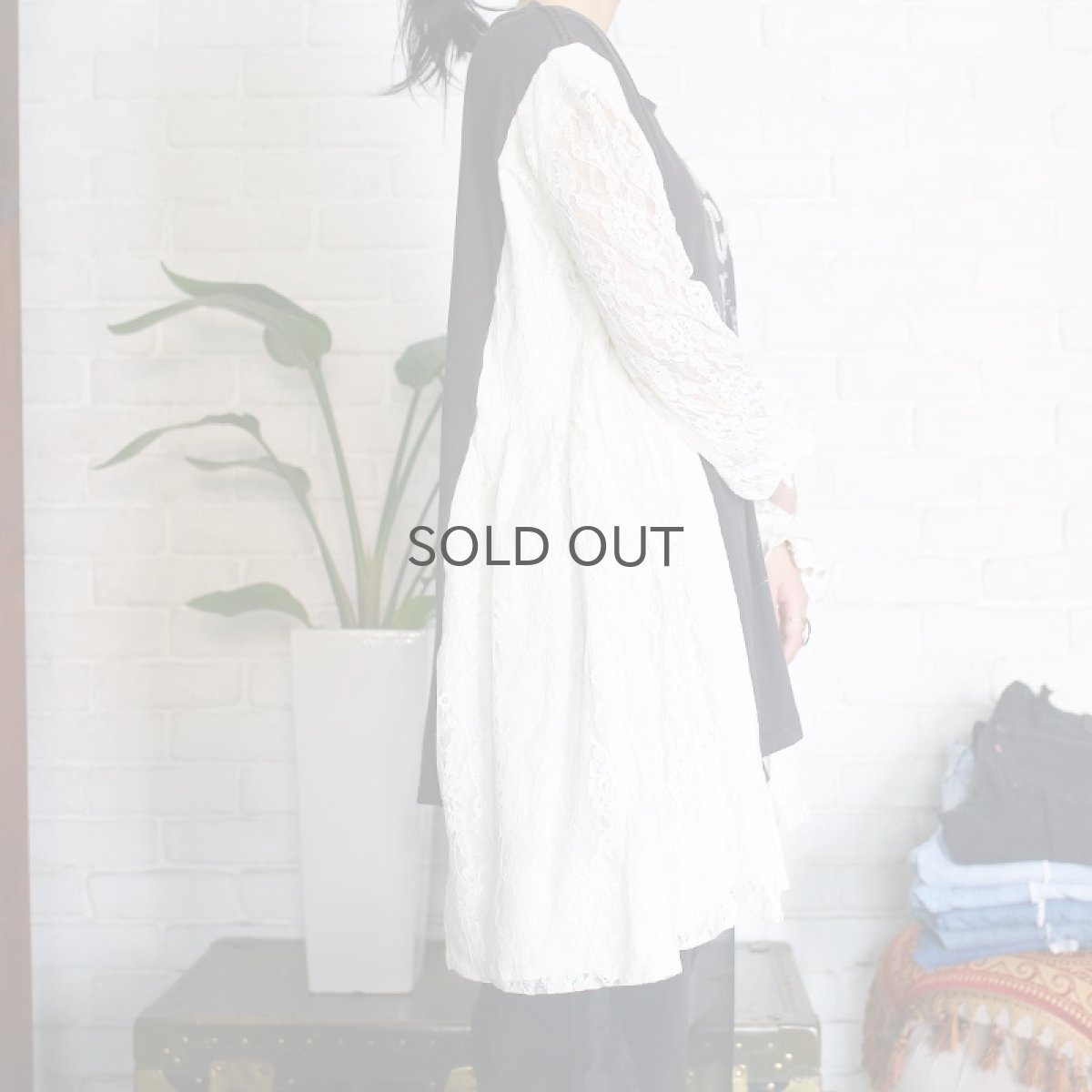 画像2: 【Wiz&Witch】"UNITED" ROCK L/S BLOUSE / OS (2)