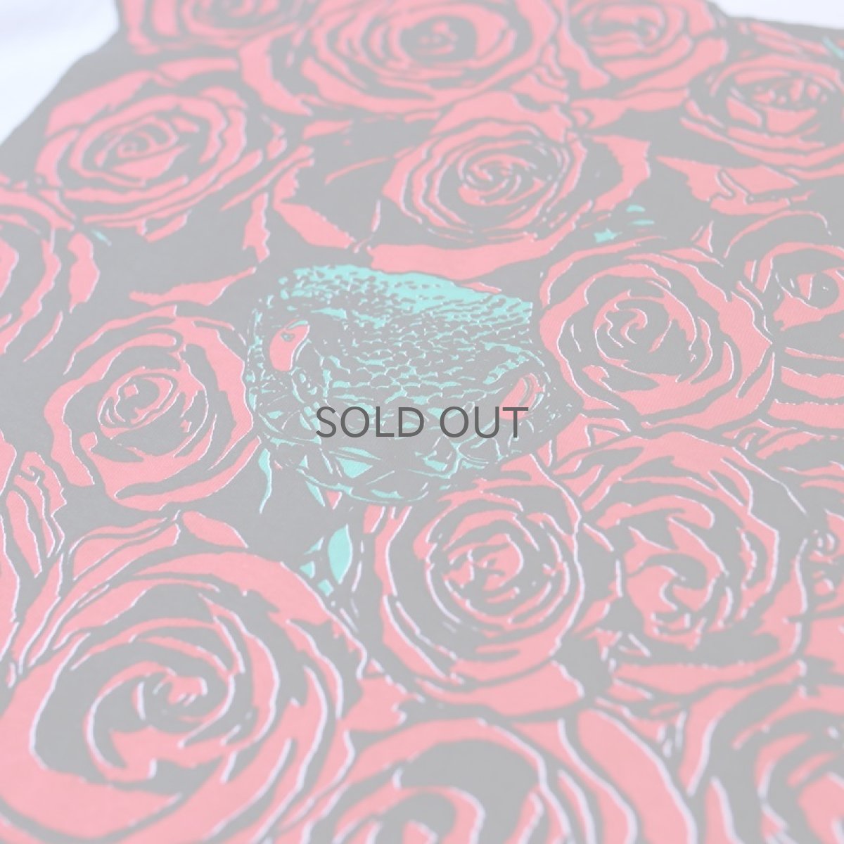 画像4: 【JESUS AND JOHN】GARDEN T-SHIRTS / RED (4)