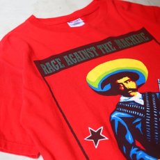 画像3: 2000's "Rage Against The Machine" PRINT TEE / Mens M (3)