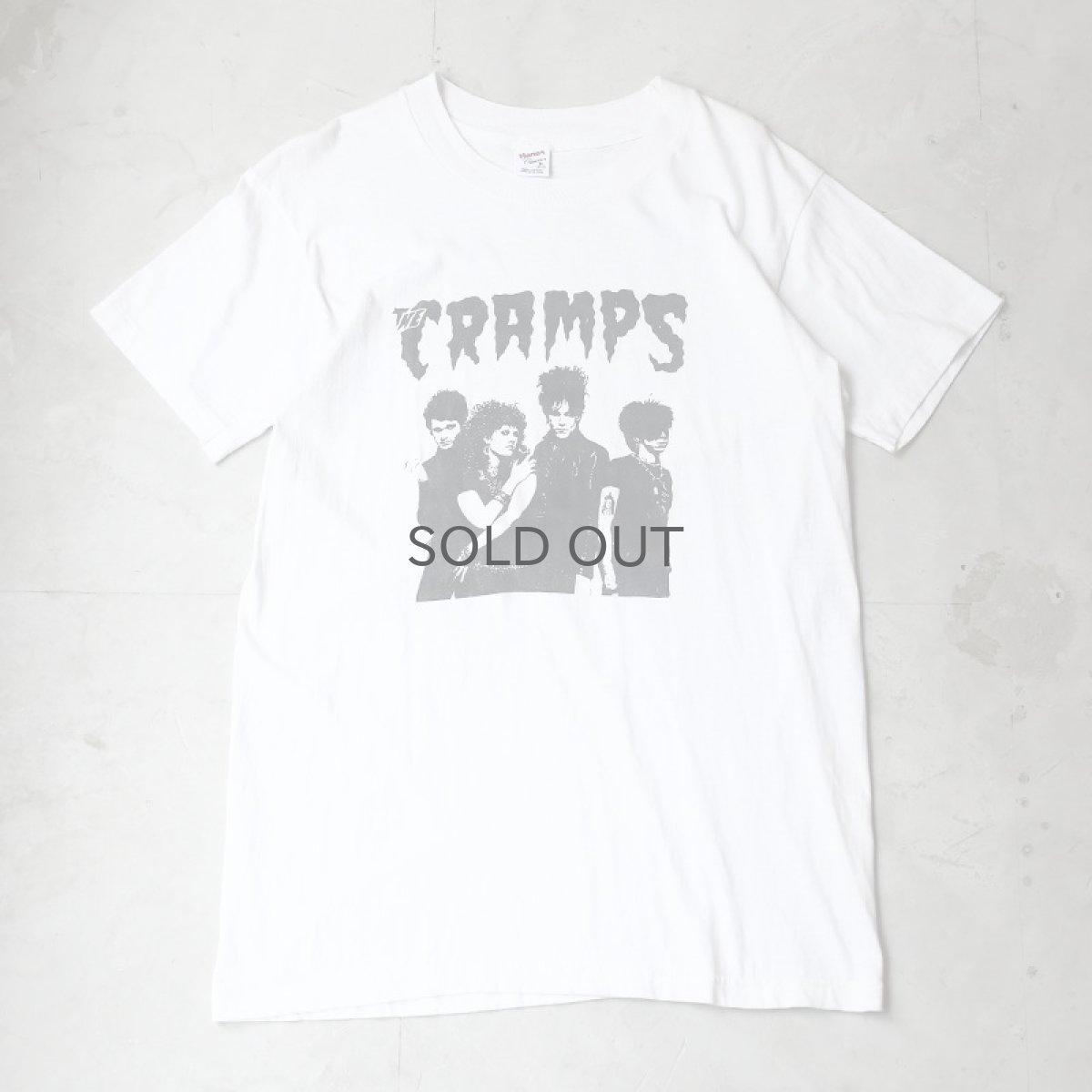 画像1: OLD "CRAMPS" PRINT TEE / Mens M / MADE IN USA (1)