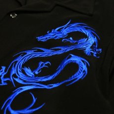 画像4: DRAGON EMBROIDERY DESIGN S/S SHIRT / Mens XL (4)