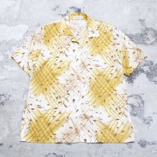 画像1: ARTISTIC PATTERN O/C SHIRT / Mens M (1)