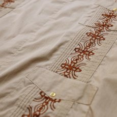 画像4: OLD EMBROIDERY CUBA SHIRT / Mens 2XL (4)