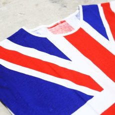 画像3: UNION JACK PATTERN N/S TEE / Mens M (3)