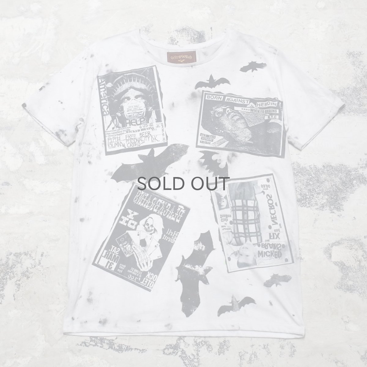 画像1: 【Wiz&Witch】"CANVAS" DARKNESS TEE / OS (1)