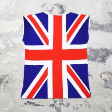 画像2: UNION JACK PATTERN N/S TEE / Mens M (2)