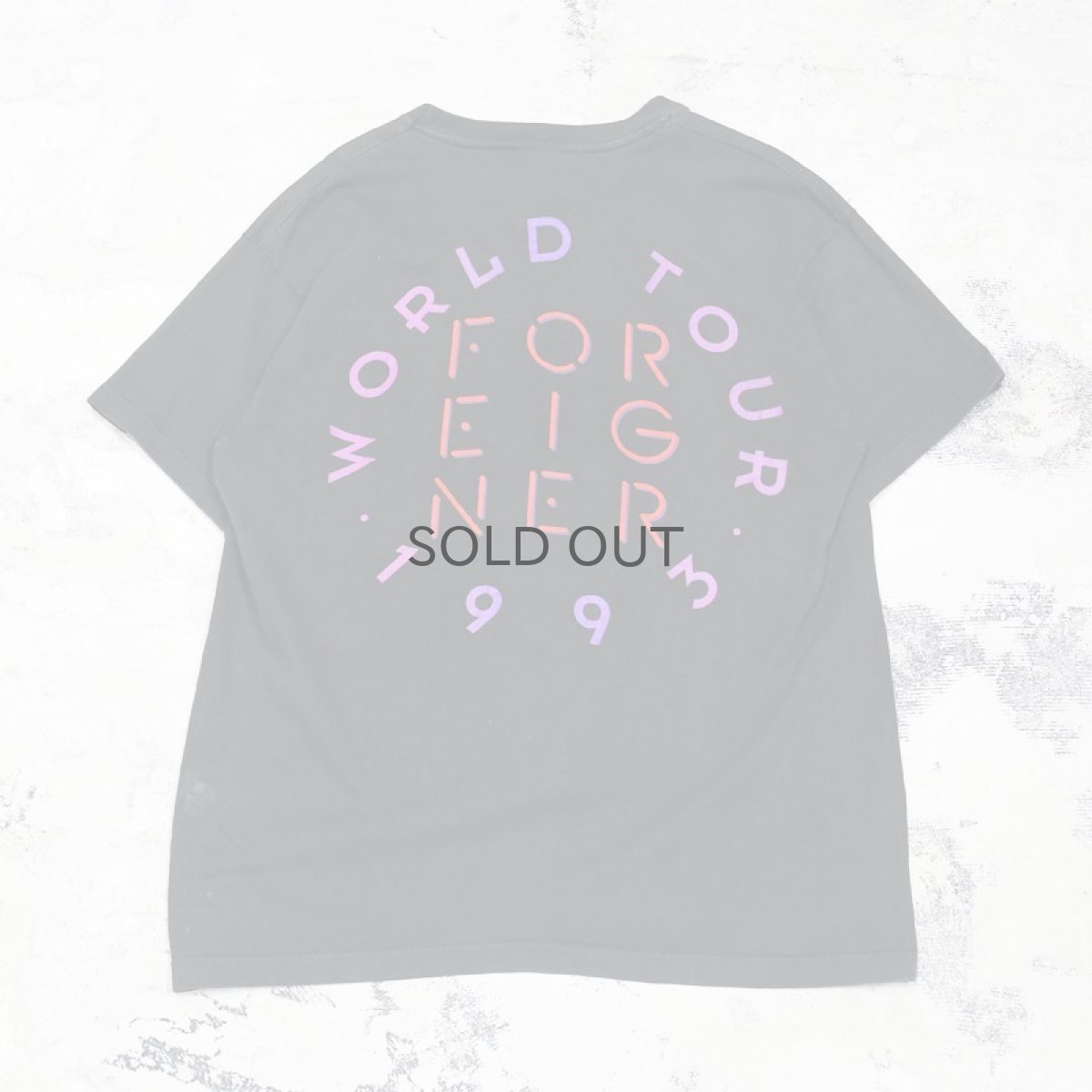 画像2: 90's "FOREIGNER" WORLD TOUR TEE / Mens XL / MADE IN USA (2)