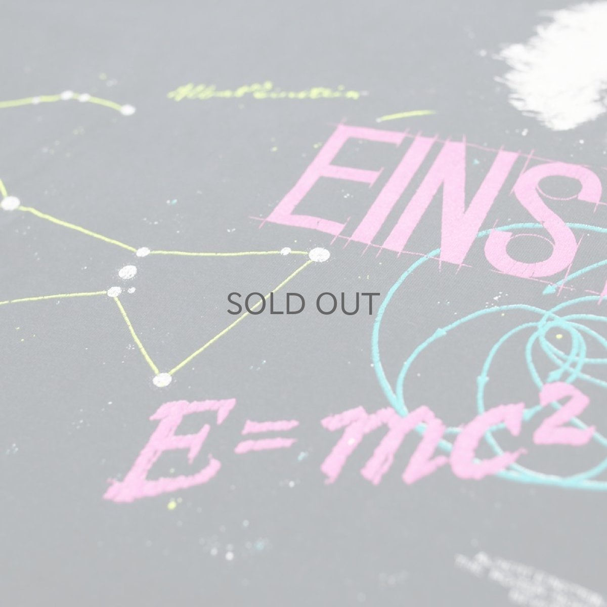 画像4: 80's "Einstein" FORMULA ART PRINT S/S TEE / Mens L (4)