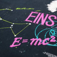 画像4: 80's "Einstein" FORMULA ART PRINT S/S TEE / Mens L (4)