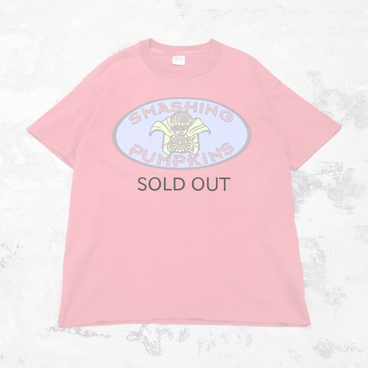 画像1: 90's OLD "SMASHING PUMPKINS" S/S TEE / Mens XL / MADE IN USA (1)