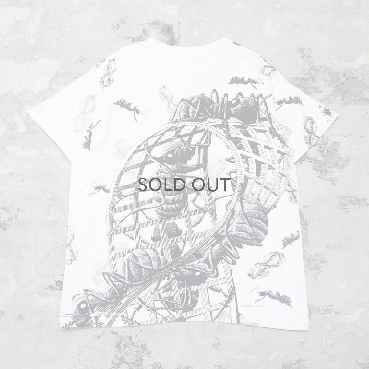 画像2: 90's OLD Maurits Escher　"Moebius Strip" ART TEE / Mens XL / MADE IN USA (2)