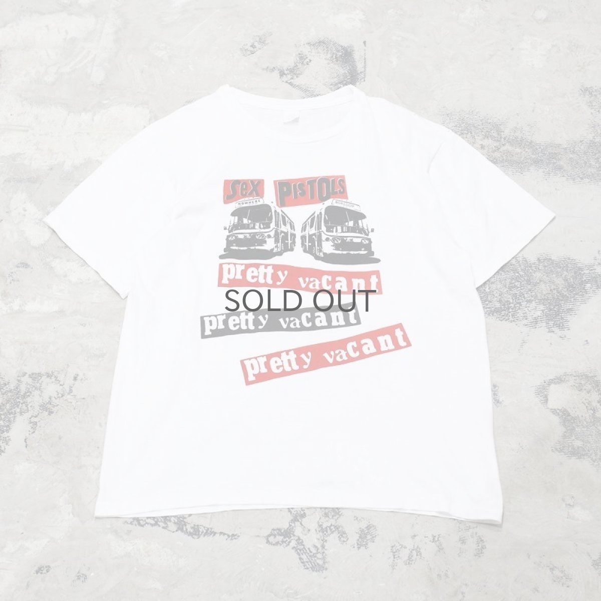 画像1: 90's~ OLD "SEX PISTOLS" PRETTY VACANT TEE / Mens M  (1)