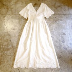 画像1: EMBROIDERY LACE ONE-PIECE / Ladies M (1)