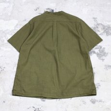 画像2: 【Wiz&Witch】"GYPSY" EURO HENLEY S/S SHIRT / GREEN / Men's L (2)