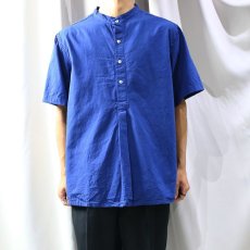 画像8: 【Wiz&Witch】"GYPSY" EURO HENLEY S/S SHIRT / NAVY / Men's L (8)