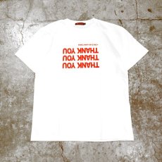 画像1: 【Wiz&Witch】THANK YOU TEE / WHITE×RED (1)