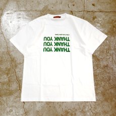 画像1: 【Wiz&Witch】THANK YOU TEE / WHITE×GREEN (1)