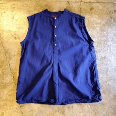 画像1: 【Wiz&Witch】"GYPSY" EURO HENLEY N/S SHIRT / NAVY / Ladies L (1)