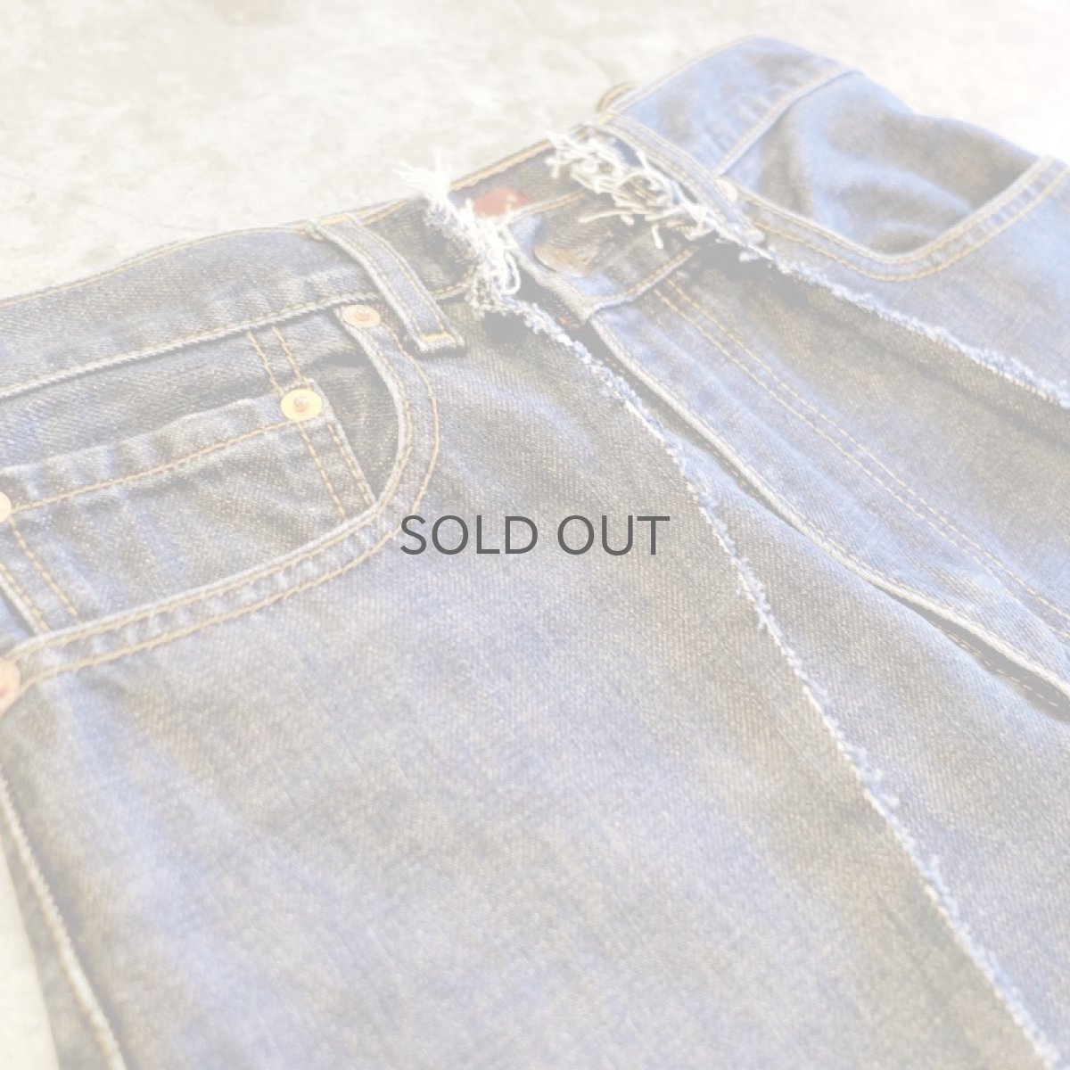 画像3: 【Wiz&Witch】"TWINS" DENIM SHORTS / W28 (3)