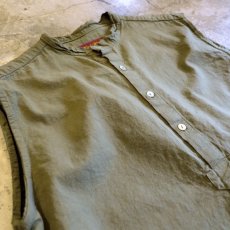 画像3: 【Wiz&Witch】"GYPSY" EURO HENLEY N/S SHIRT / GREEN / Ladies L (3)