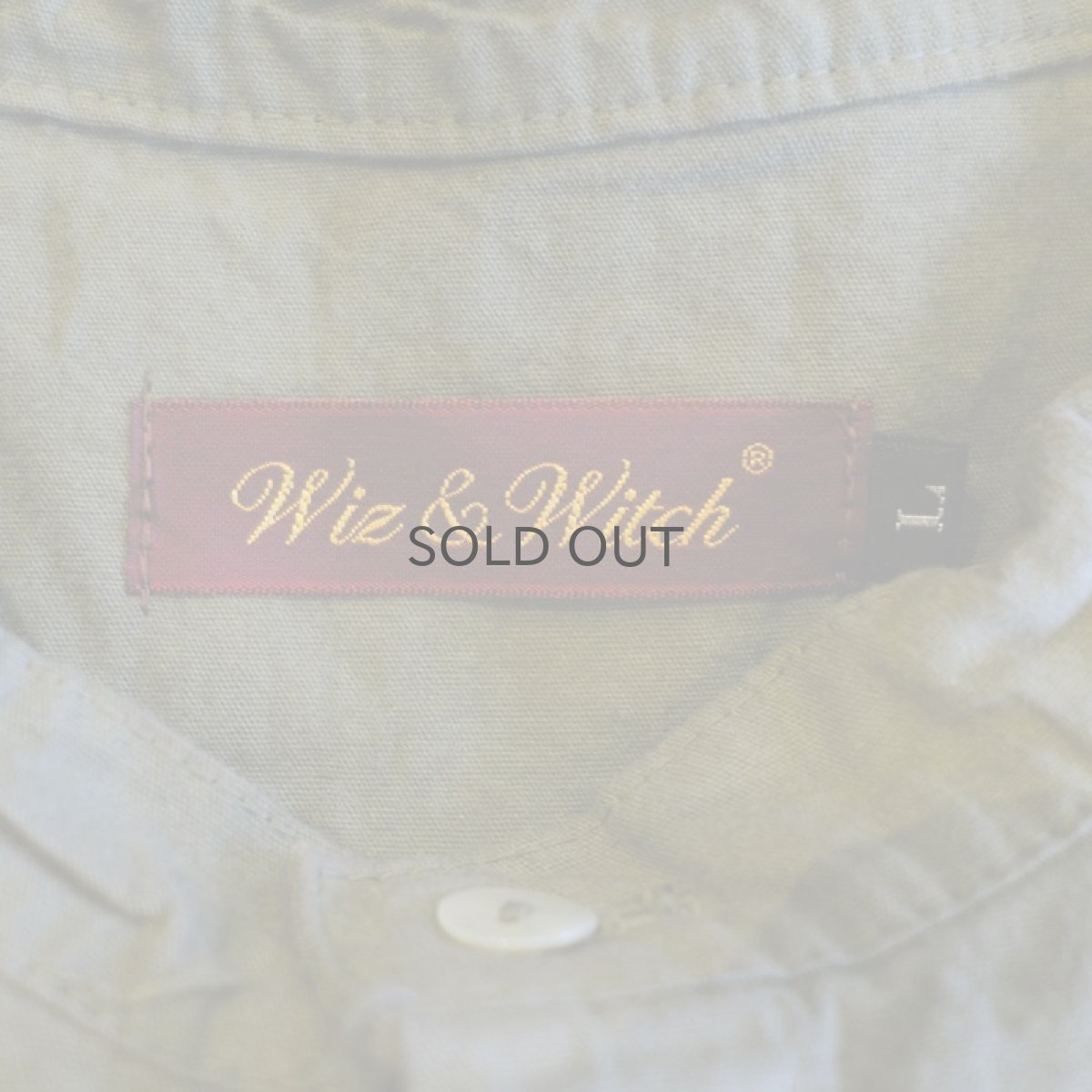 画像6: 【Wiz&Witch】"GYPSY" EURO HENLEY N/S SHIRT / GREEN / Ladies L (6)