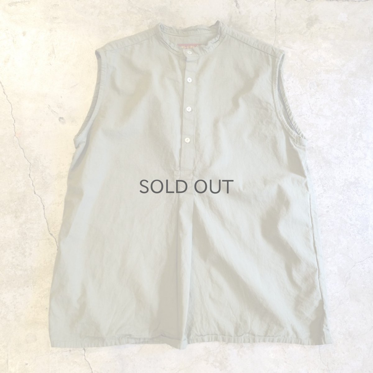画像1: 【Wiz&Witch】"GYPSY" EURO HENLEY N/S SHIRT / GREEN / Ladies L (1)