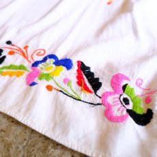 画像4: COLORFUL EMBROIDERY BLOUSE / Ladies L (4)