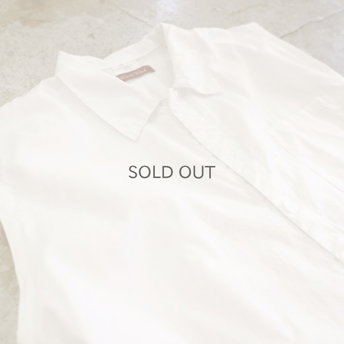 画像3: 【Wiz&Witch】"GYPSY" EURO N/S SHIRT ONE-PIECE / WHITE / OS (3)