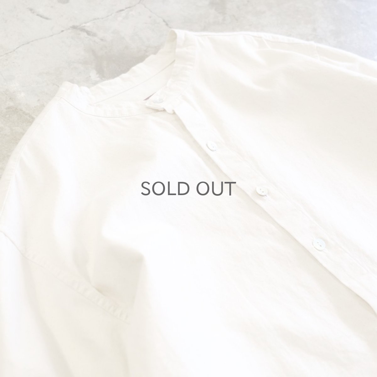 画像3: 【Wiz&Witch】"GYPSY" EURO HENLEY L/S SHIRT / OFF WHITE / Ladies L (3)