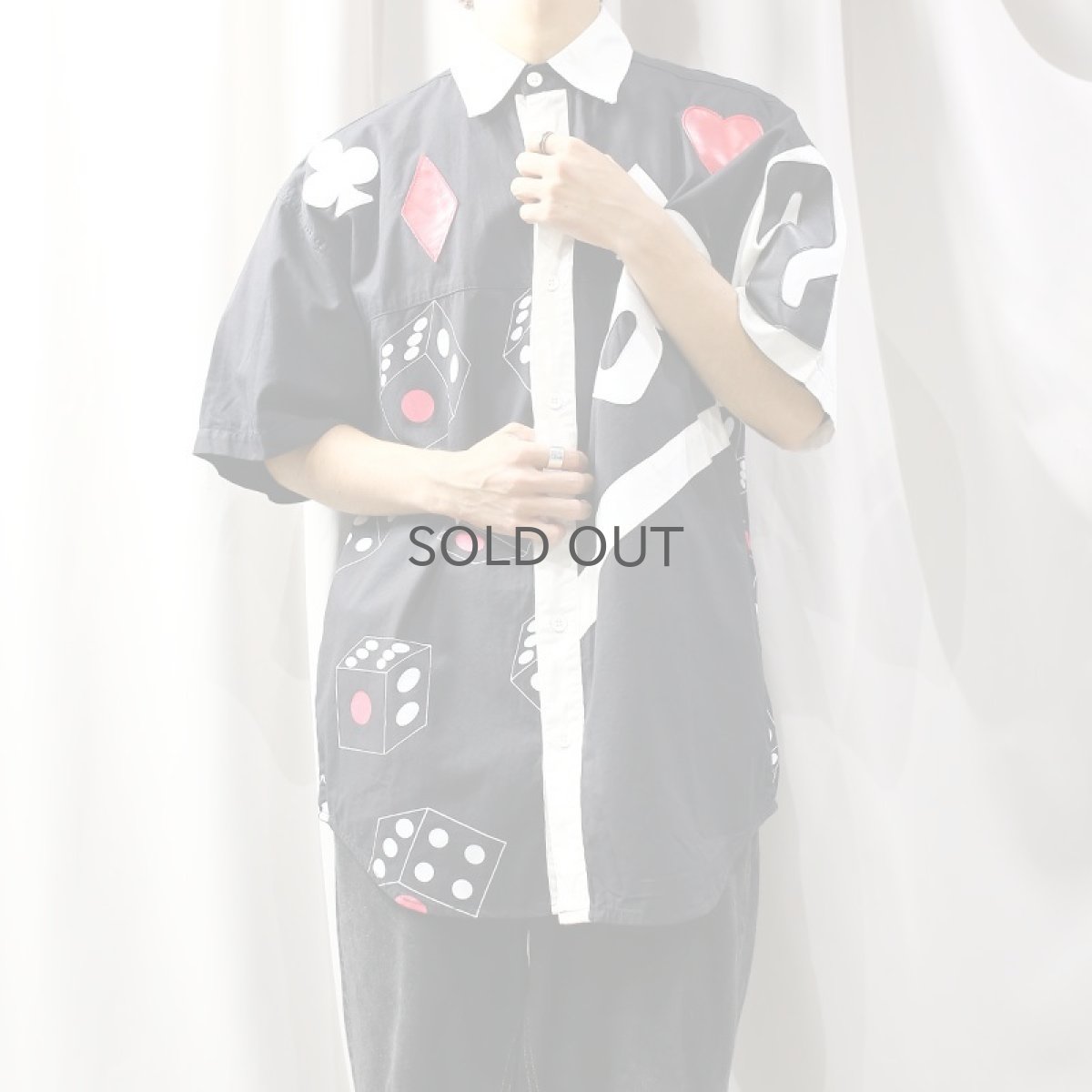 画像9: CASINO MOTIF S/S SHIRT / Mens XL (9)