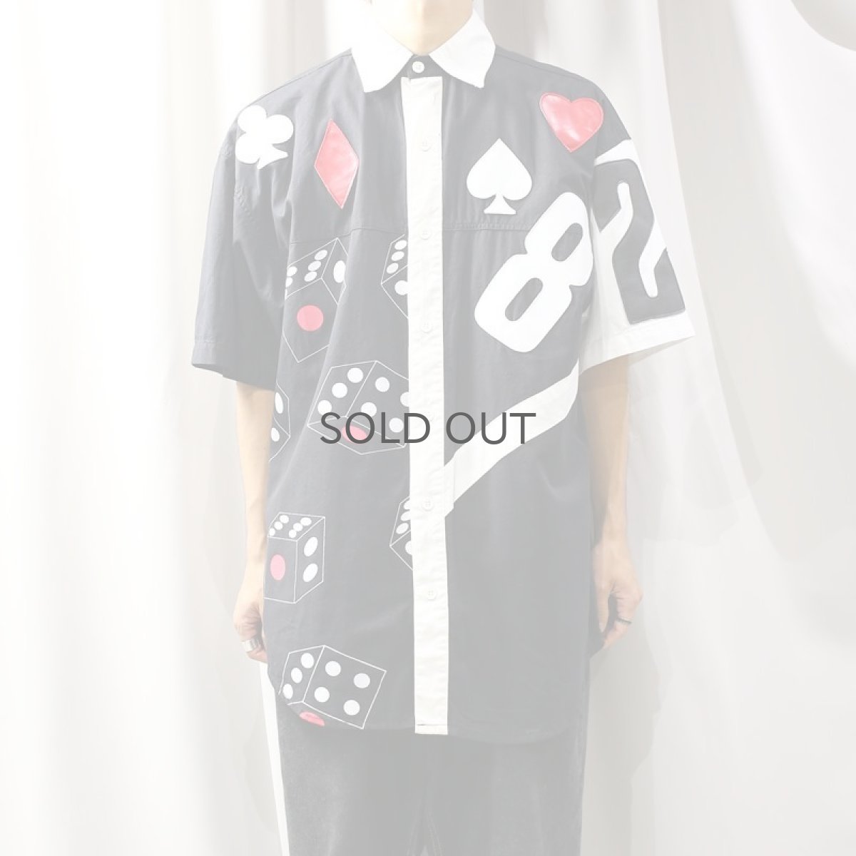 画像7: CASINO MOTIF S/S SHIRT / Mens XL (7)