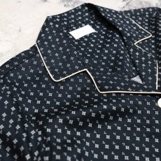 画像3: ALL OVER PATTERN S/S PAJAMA SHIRT / Mens M (3)