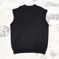 画像2: SUMMER RAYON LIB KNIT VEST / Mens XL (2)