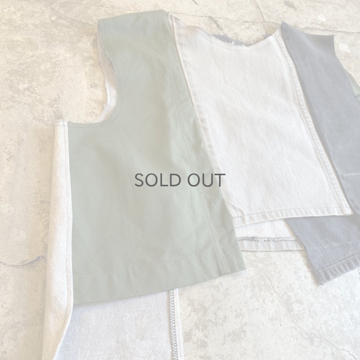 画像2: 【Wiz&Witch】"UNITED" DENIM PATCHWORK TOPS / OS (2)