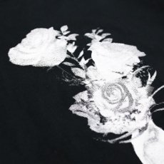 画像4: 【JESUS AND JOHN】FLOWER LEG ROSE T-SHIRTS / M&L / BLACK (4)