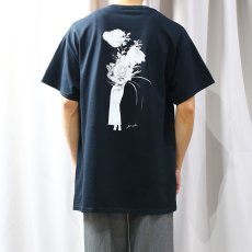 画像7: 【JESUS AND JOHN】FLOWER LEG ROSE T-SHIRTS / M&L / WHITE (7)